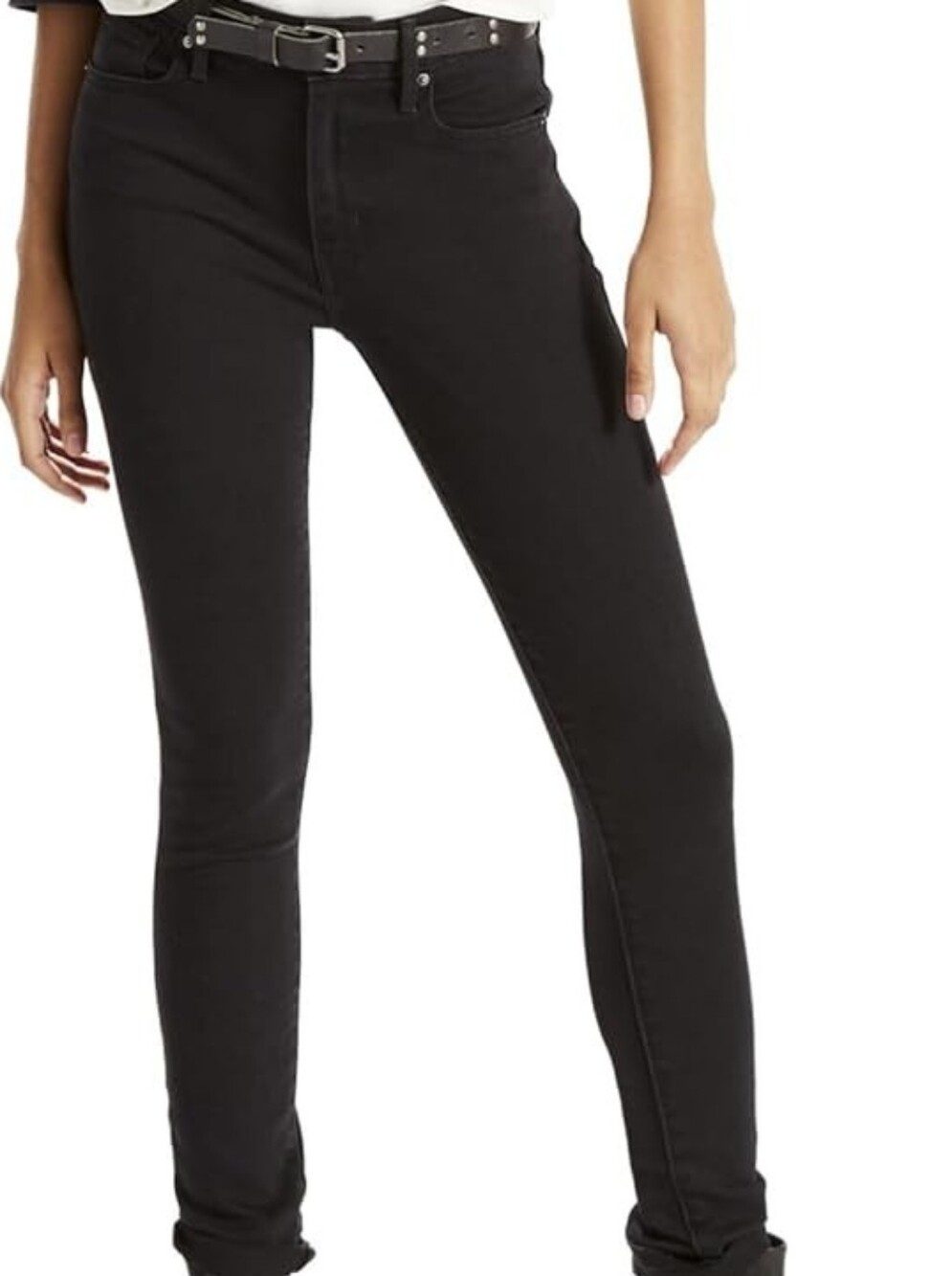 Levi's Black High-Rise Skinny Jeans 721